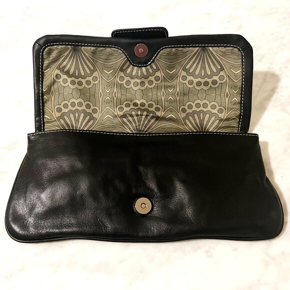 Ted Baker London Black Leather Clutch - Picture 2 of 7